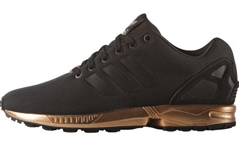 adidas flux zwart met goud|adidas Originals ZX Flux sneakers in black .